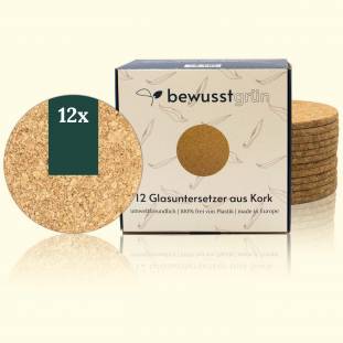 Hauptbild Korkuntersetzer Glas