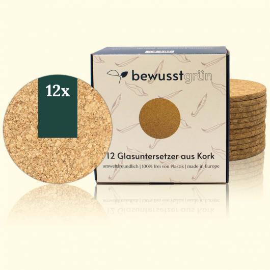 Hauptbild Korkuntersetzer Glas