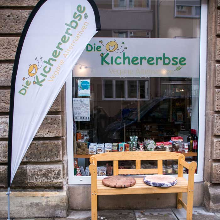 Die Kichererbse - von außen