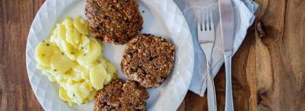 Kidneybratlinge mit Kartoffelsalat