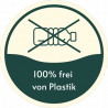 Siegel - 100% frei von Plastik