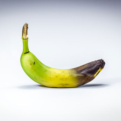 Reifende Banane