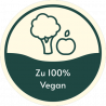 Siegel - Zu 100% Vegan